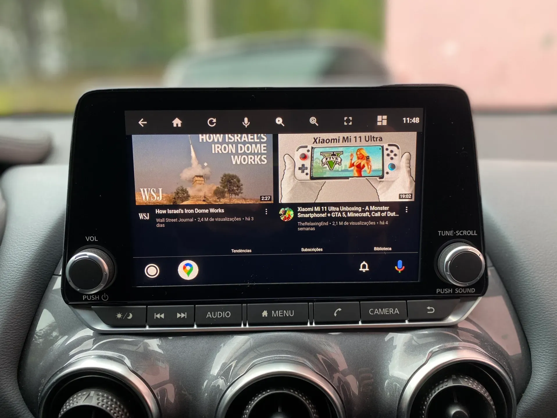 Android Auto: como ver o YouTube