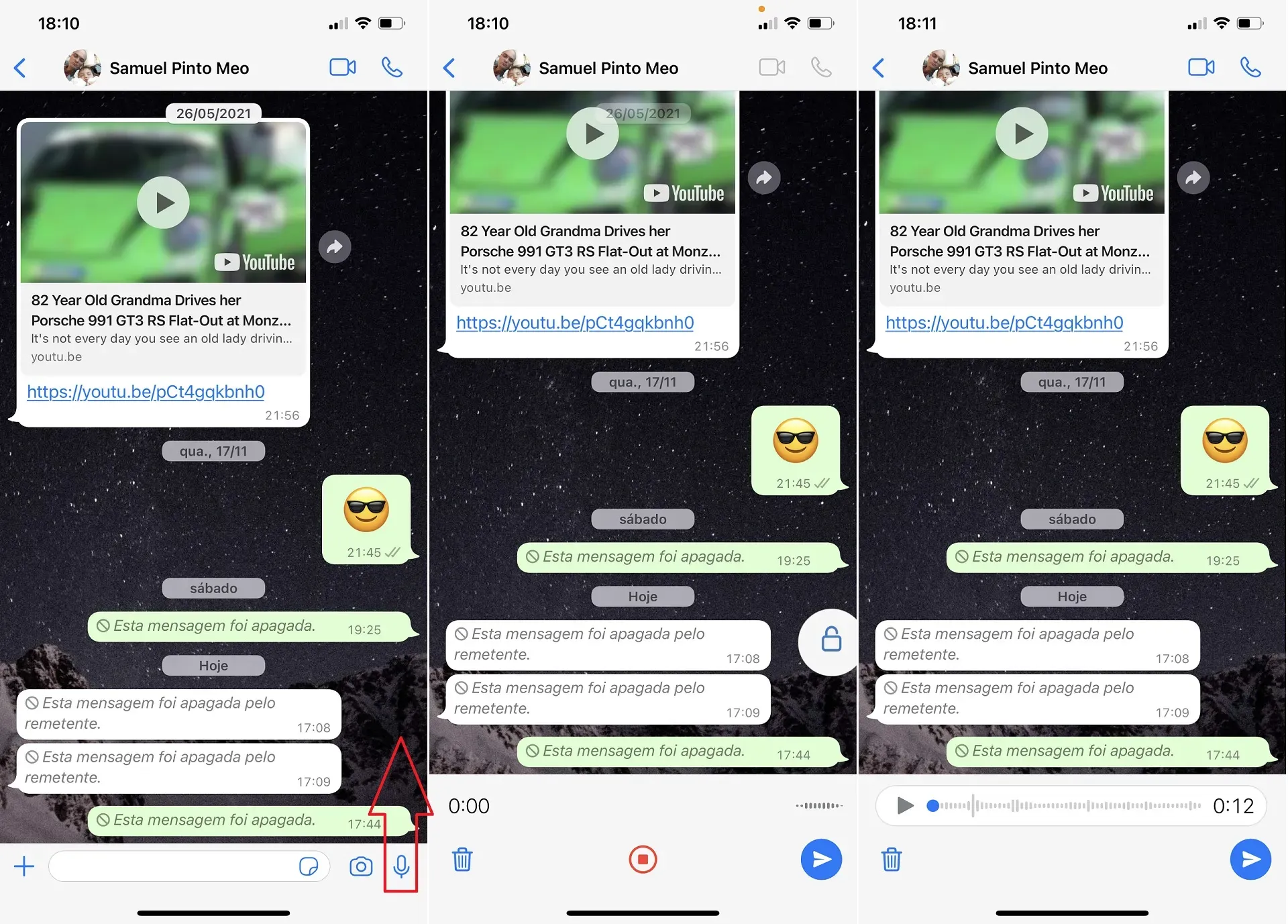 WhatsApp: como ouvir as mensagens áudio