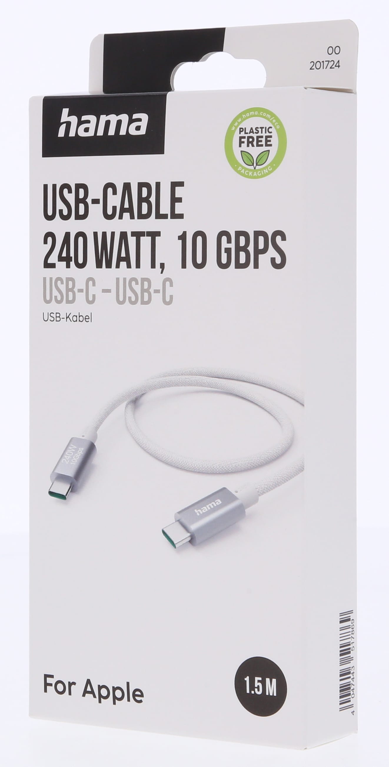 Hama lança novo cabo USB C que alia rapidez de carregamento e transferência de dados