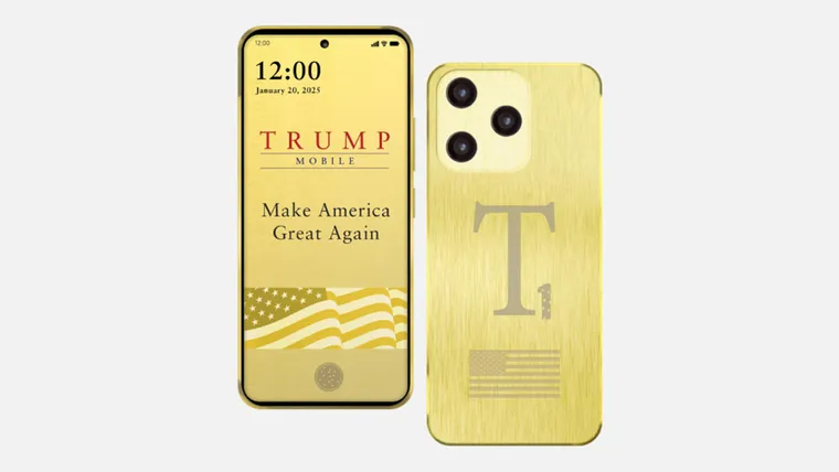 Trump lança smartphone 100% americano. Só que não.
