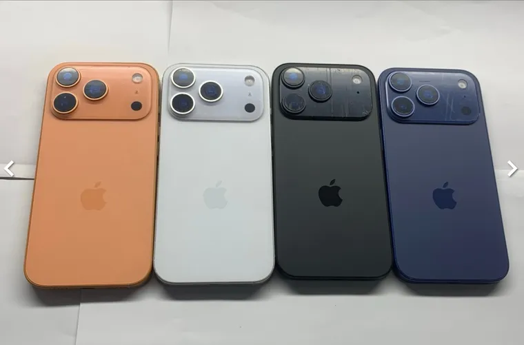 iPhone 17: "dummies" mostram possível paleta de cores
