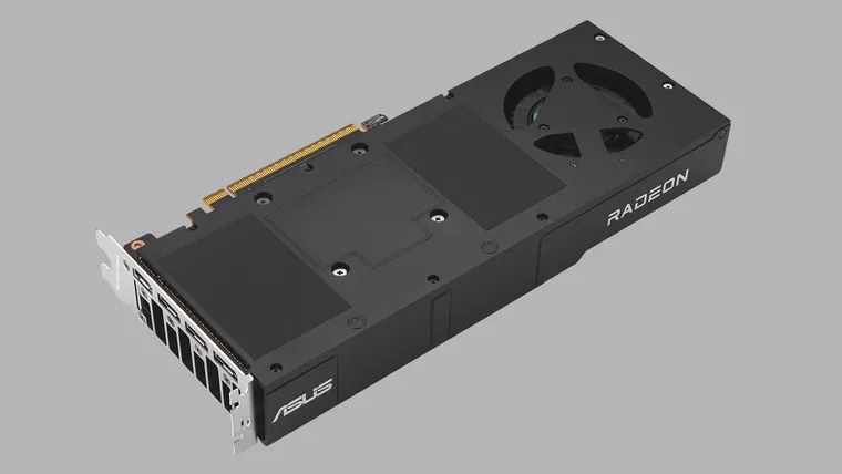 ASUS lança placa gráfica Turbo Radeon AI Pro R9700 de 32GB para profissionais de IA