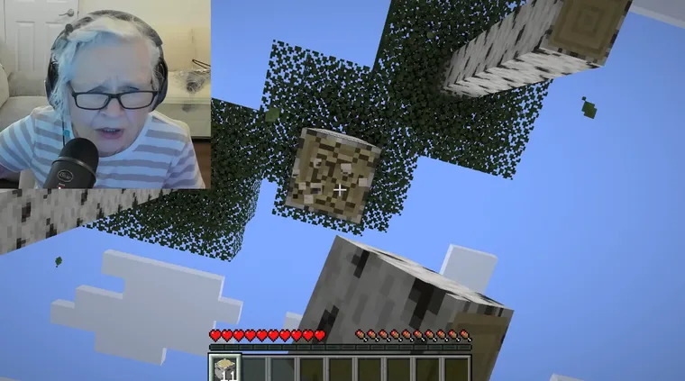 Avó torna-se YouTuber de Minecraft para salvar o neto